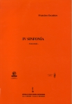 Portada de la partitura Sinfonía nº 4 (EMEC, 1999)
